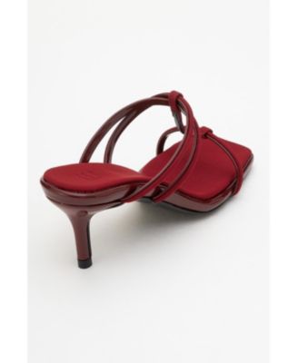 Mocha Strap Heel Sandal (Women)