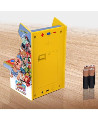 Micro Player Pro 6.7" Super Street Fighter II Portable Retro Arcade Game (2 in 1