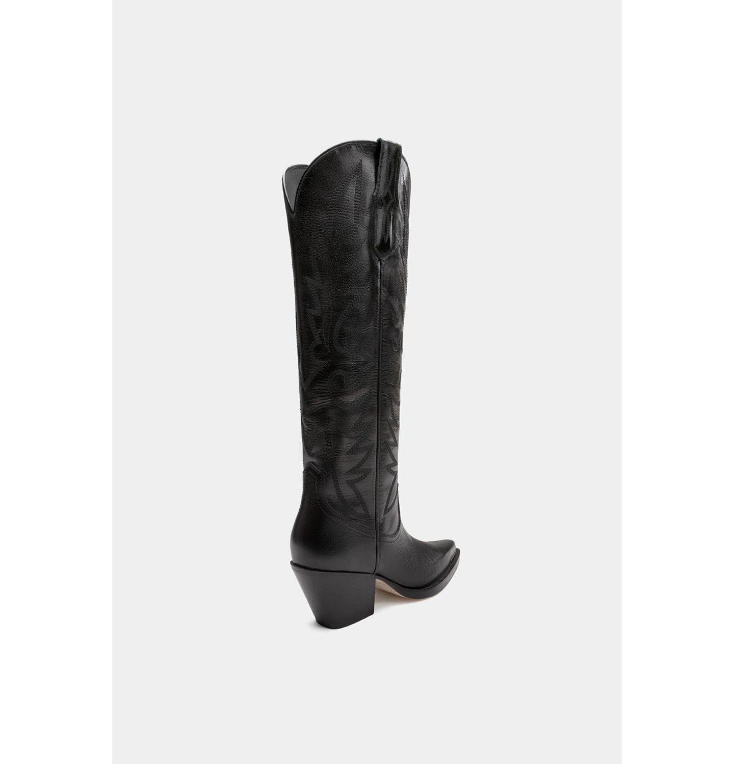 Женские ботинки Dante Western Fashion Leather Boots Gilia, цвет: Чёрный — фото 3