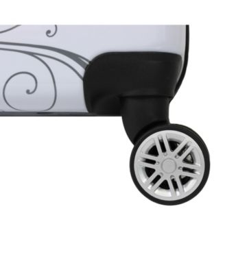 Butterfly 2-piece Hardside Carry-on Spinner Luggage Set