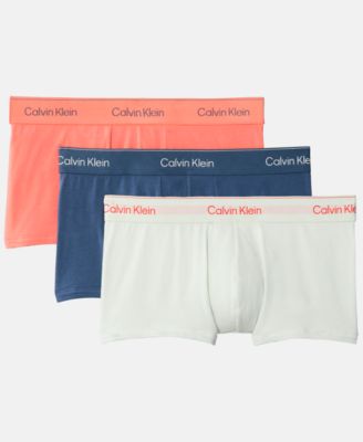 Calvin Klein - Men's 3-Pk. Icon Stretch Low Rise Trunks