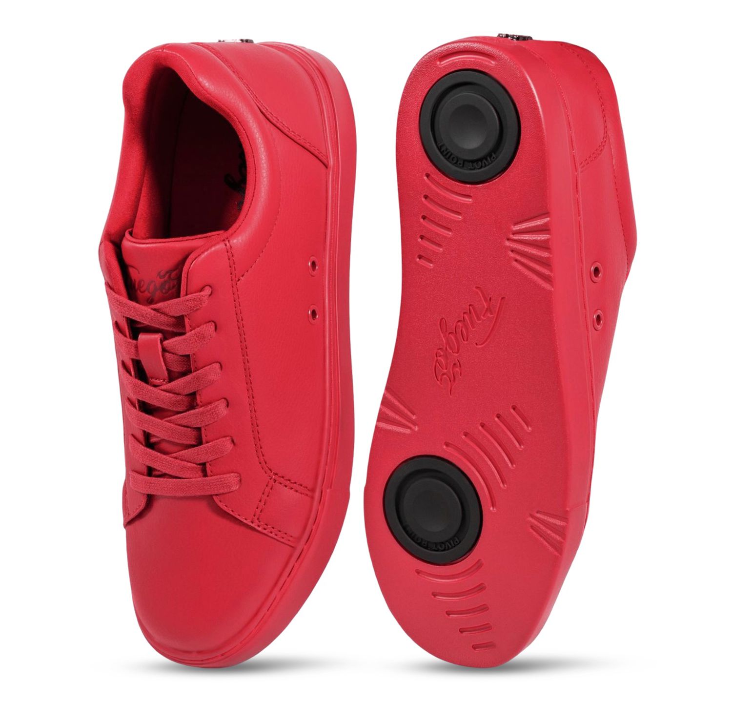 Men's Red Low-top Sneaker