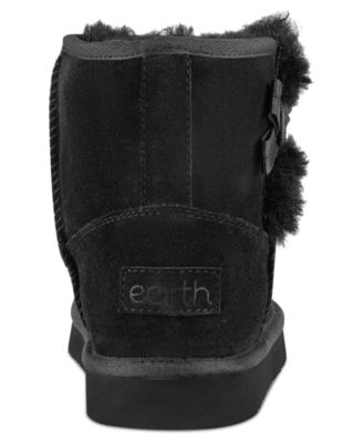 Women's Worldly Round Toe Casual Cozy Ankle Booties