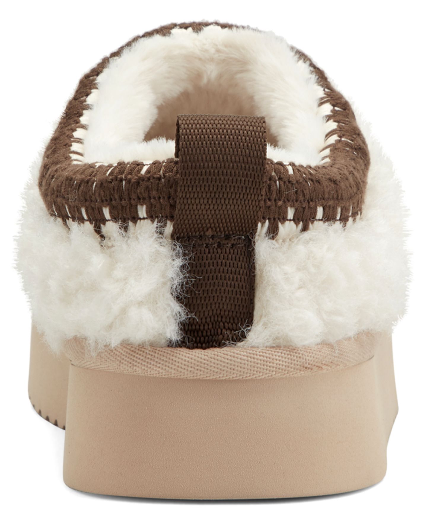 Женские сабо Earth Freyya Platform Casual Slip-On Cozy Mules, цвет: Кремовый — фото 4