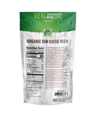 Raw Cacao Nibs ,8 Oz