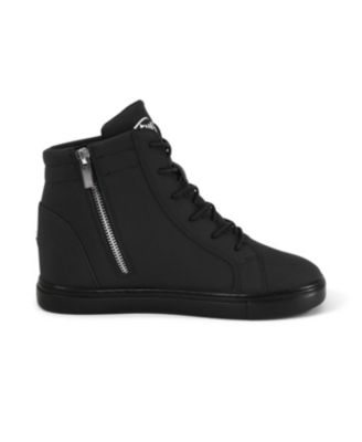 Women's All-black Wedge Sneaker