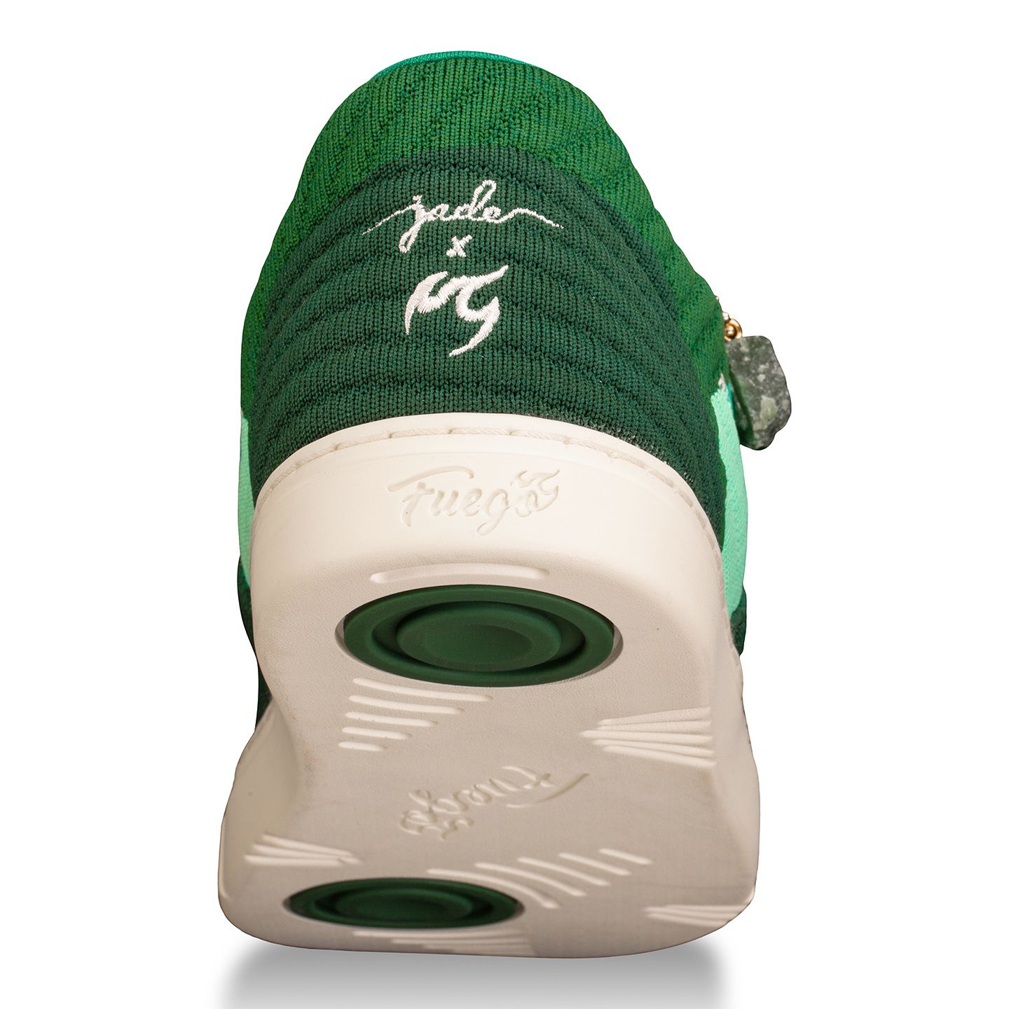 Мужские кроссовки Fuego Green Jade Low-top, цвет: Зелёный нефритовый — фото 10