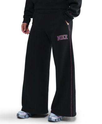 Nike - Women's Phoenix Fleece Wide-Leg Sweatpants