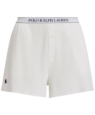 Women's Waffle Pull-On Boxer Shorts