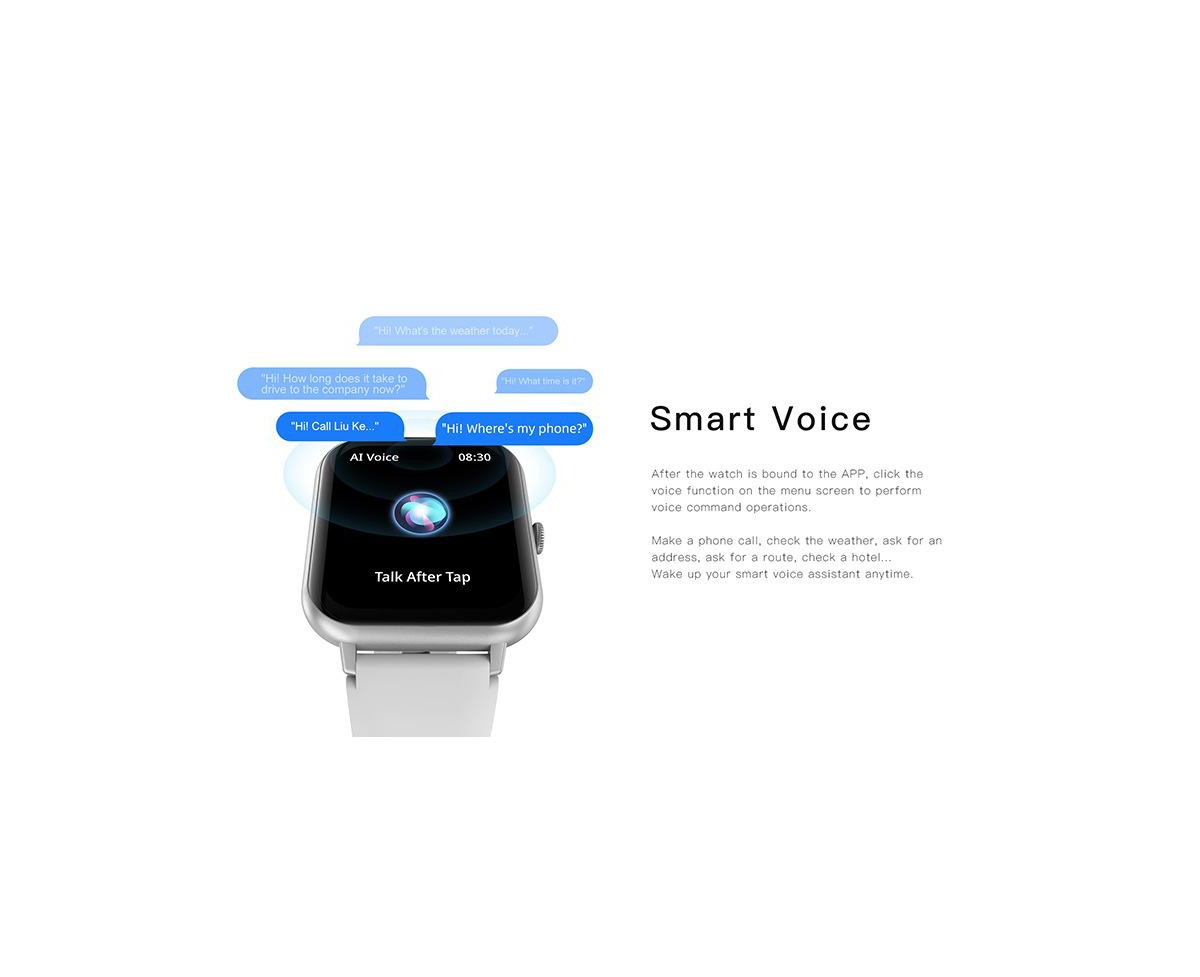 Ruxing smart Bluetooth Call Smart Watch Heart Rate And Blood