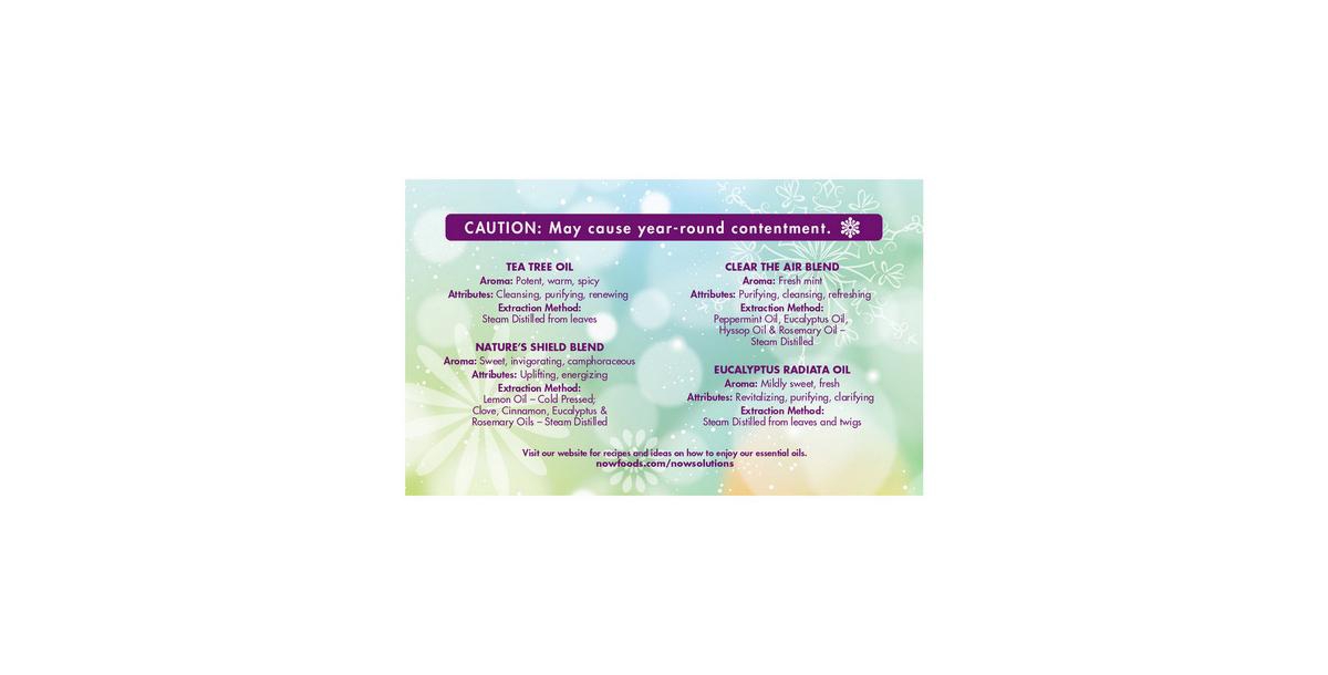 Now Foods Seasonal Changes Balancing Essential Oil, 1 Kit