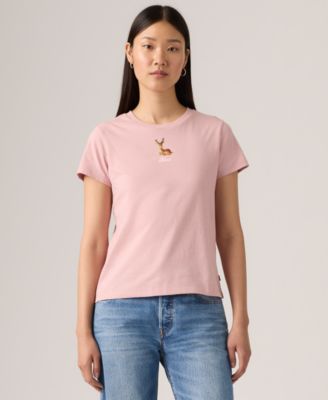 Women's Perfect Graphic Logo Cotton T-shirt