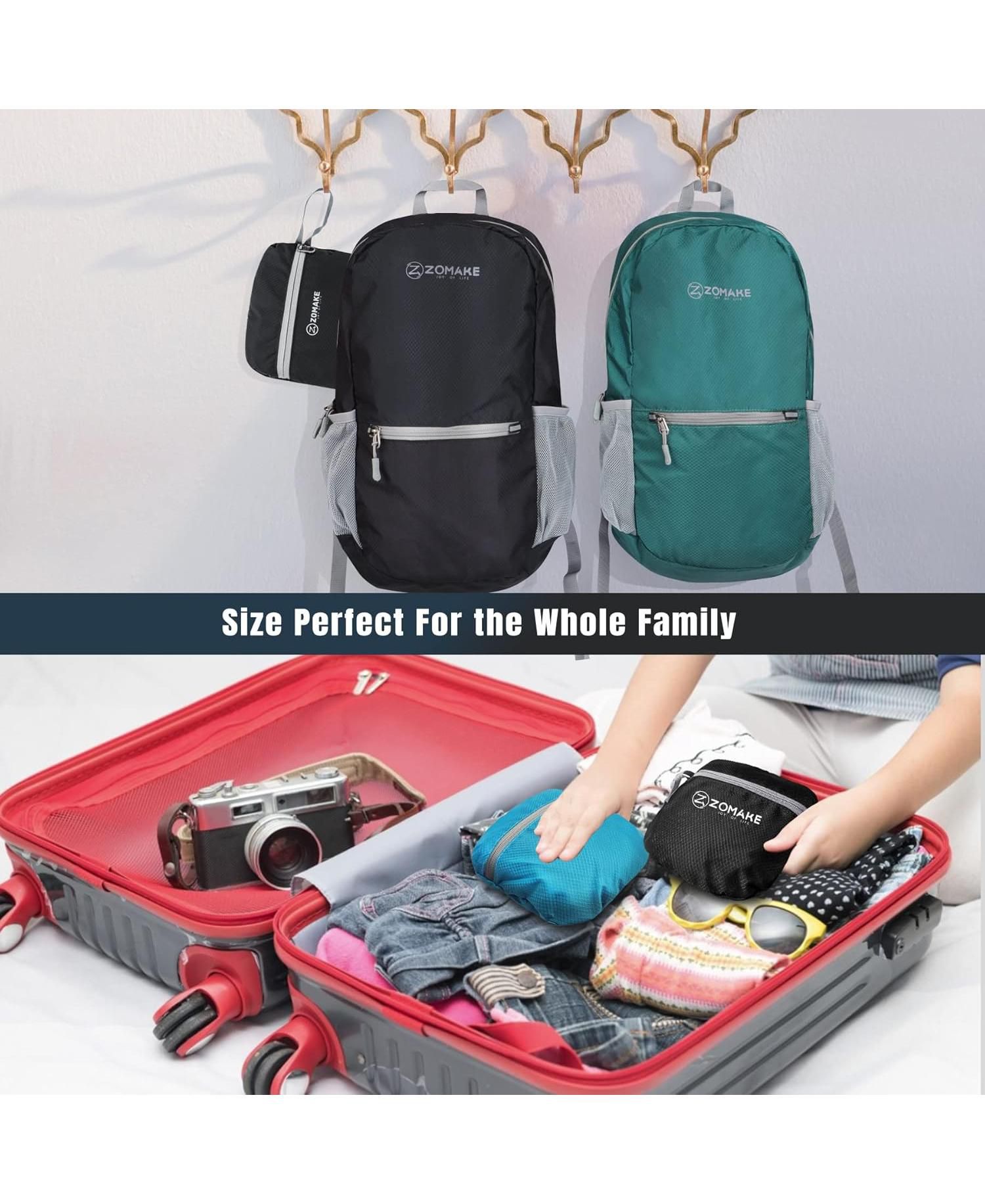 Ultra Lightweight Hiking Backpack 20L, Packable Small Backpacks Water Resistant Daypack for Women Men