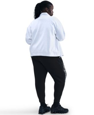 Plus Size Sportswear Club Fleece Mid-Rise Graphic Pants