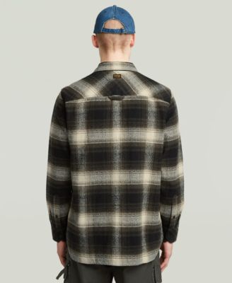 Men's Plaid Overshirt