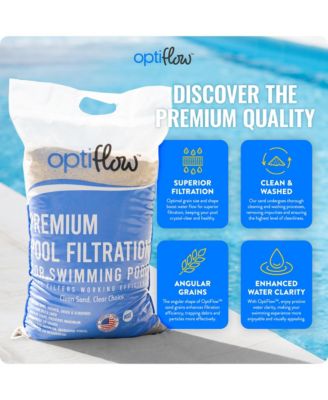 Ultra XTR 18' x 9' x 52" Above Ground Pool & OptiFlow Premium Filter Sand