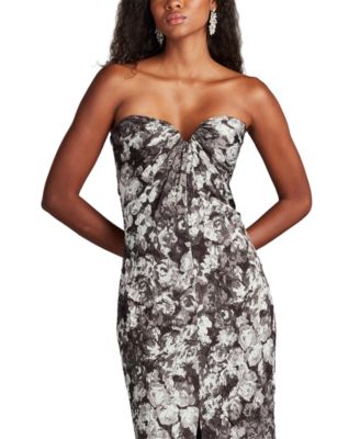 Women's Carnie Strapless Floral Print Gown