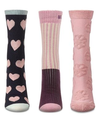 Women's 3 Pair Pack Fashion Crew Socks