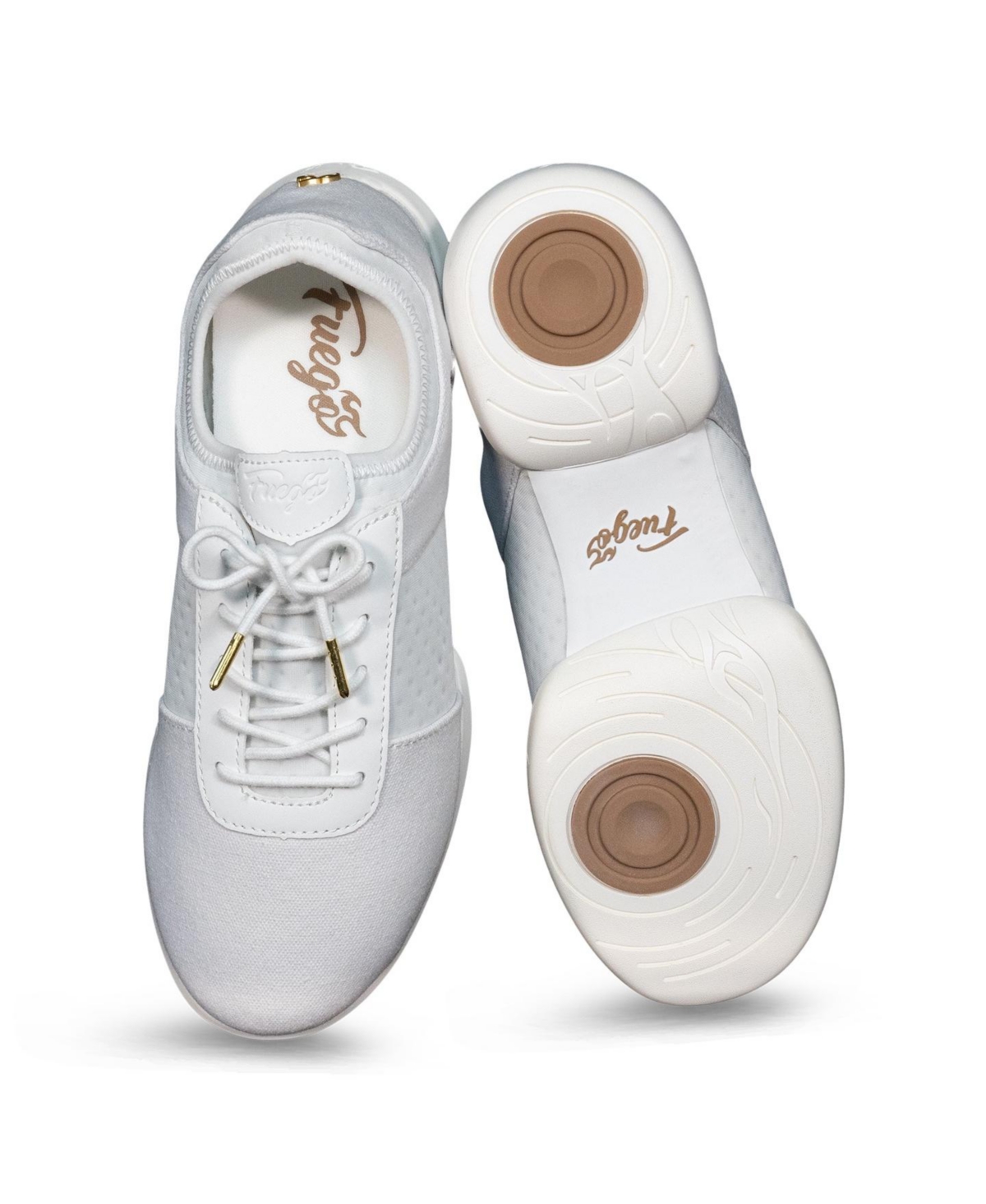 Fuego Men's White Split-sole Sneaker