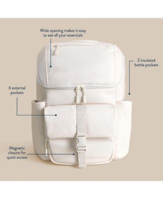 Baby BELONG TOP OPEN BACKPACK WOVEN CHOCOLATE