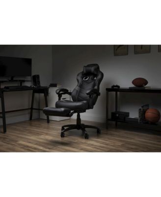 Gaming Chairs For Adults With Headrest Pillow - Grey