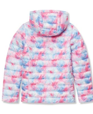 Girls FeatherFree Insulated Hooded Packable Jacket