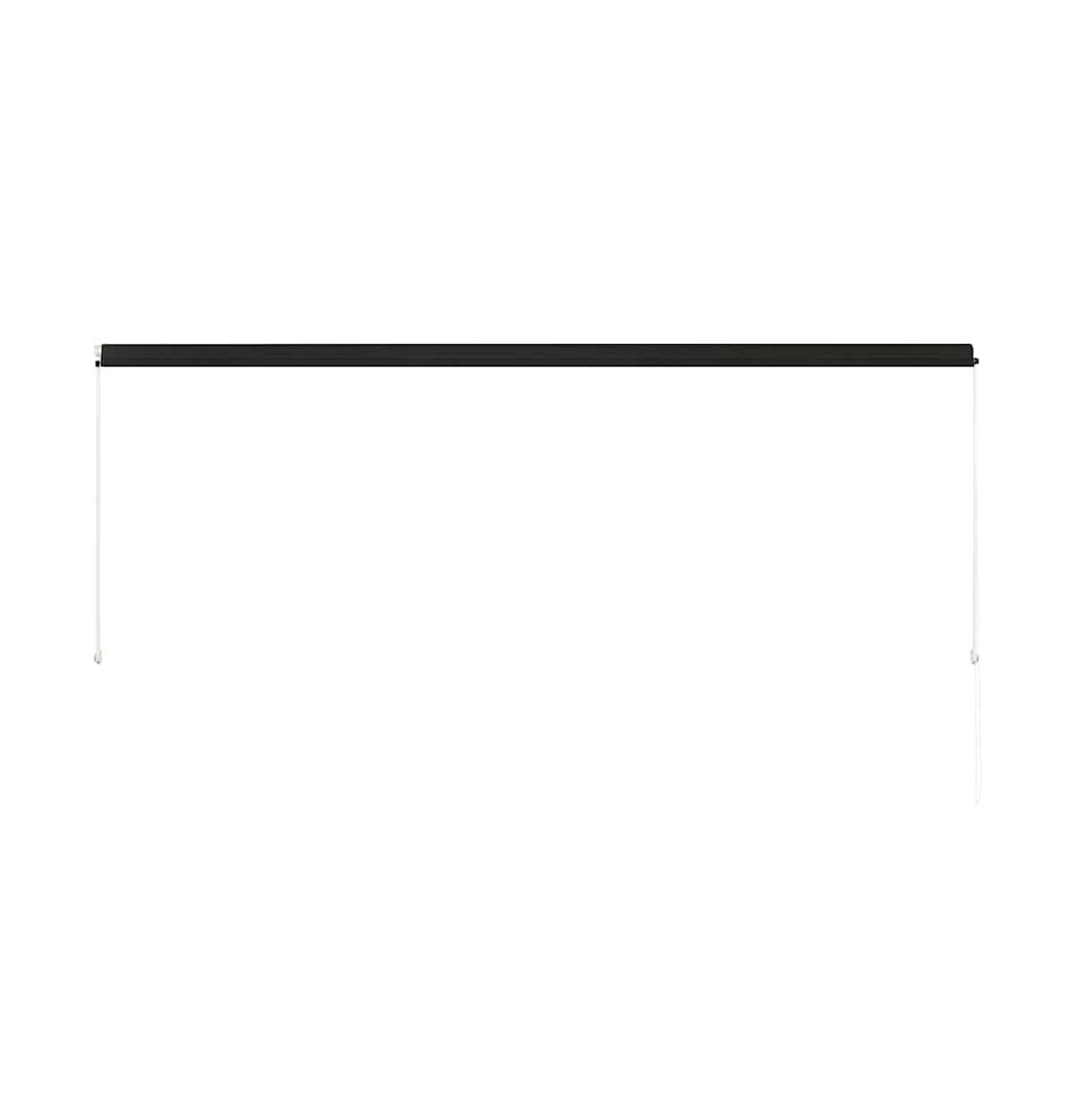 Awning Anthracite Steel frame, 100% polyester fabric with Pa coating