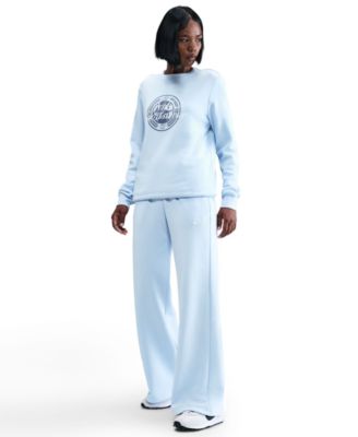 Women's Sportswear Club Fleece Mid-Rise Wide-Leg Sweatpants