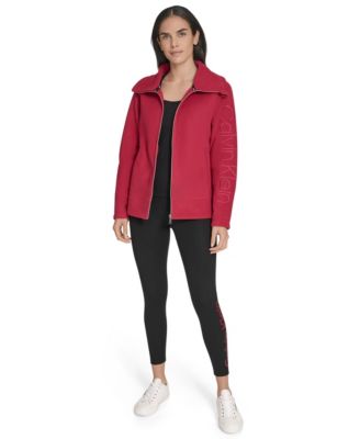 Women's Active Tech Fleece Mock-Neck Jacket