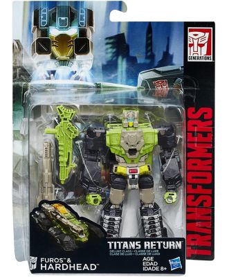 Hardhead and Furos Deluxe Class  | Transformers Generations Titans Return
