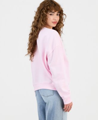 Juniors' Dachshund Fleece Crewneck Sweatshirt