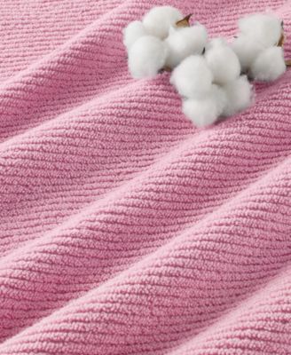 Diagonal Ribbed Cotton 4-Pc. Bath Towel Set