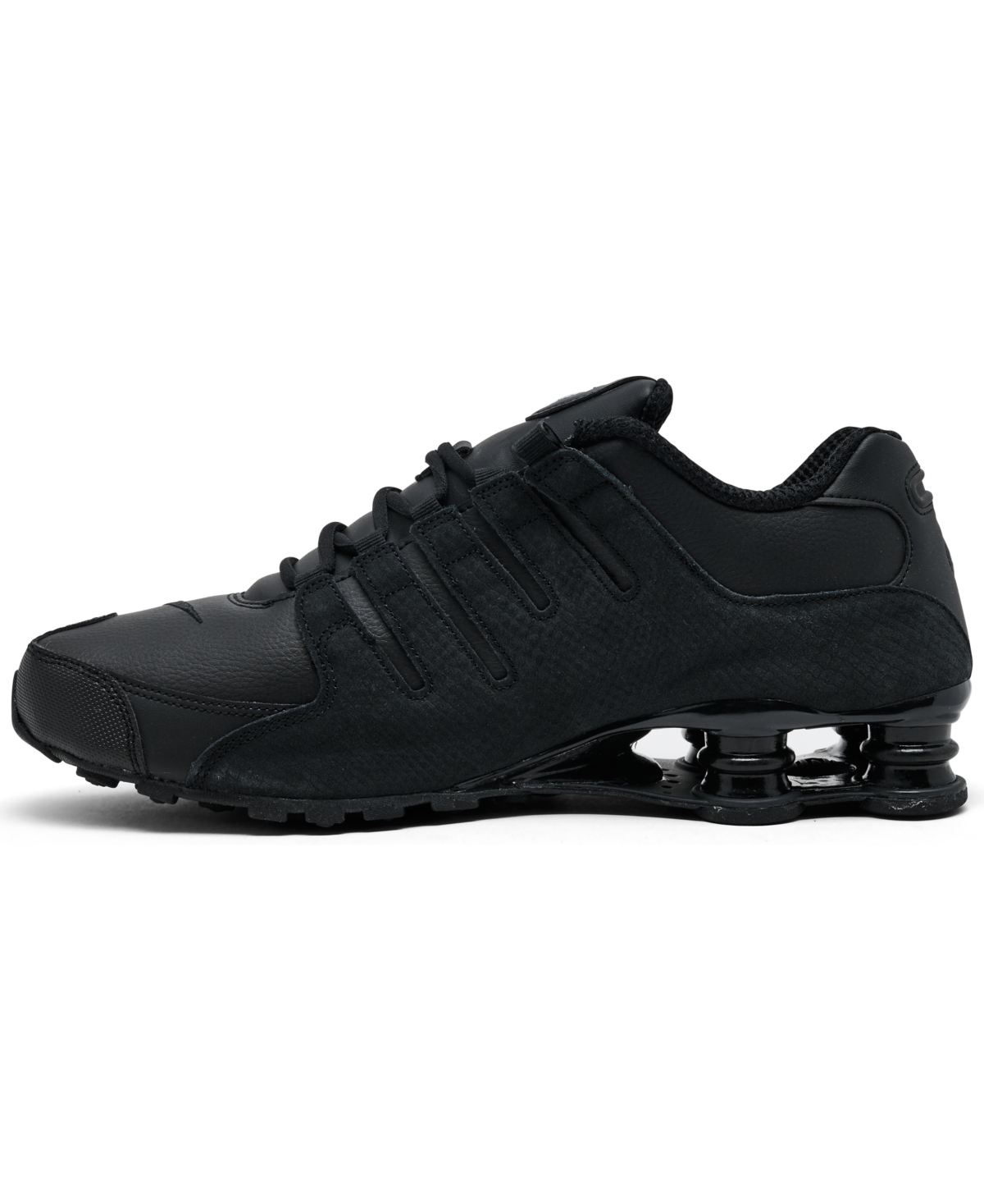 Nike Men's  Shox Nz Casual Sneakers From Finish Line In Black