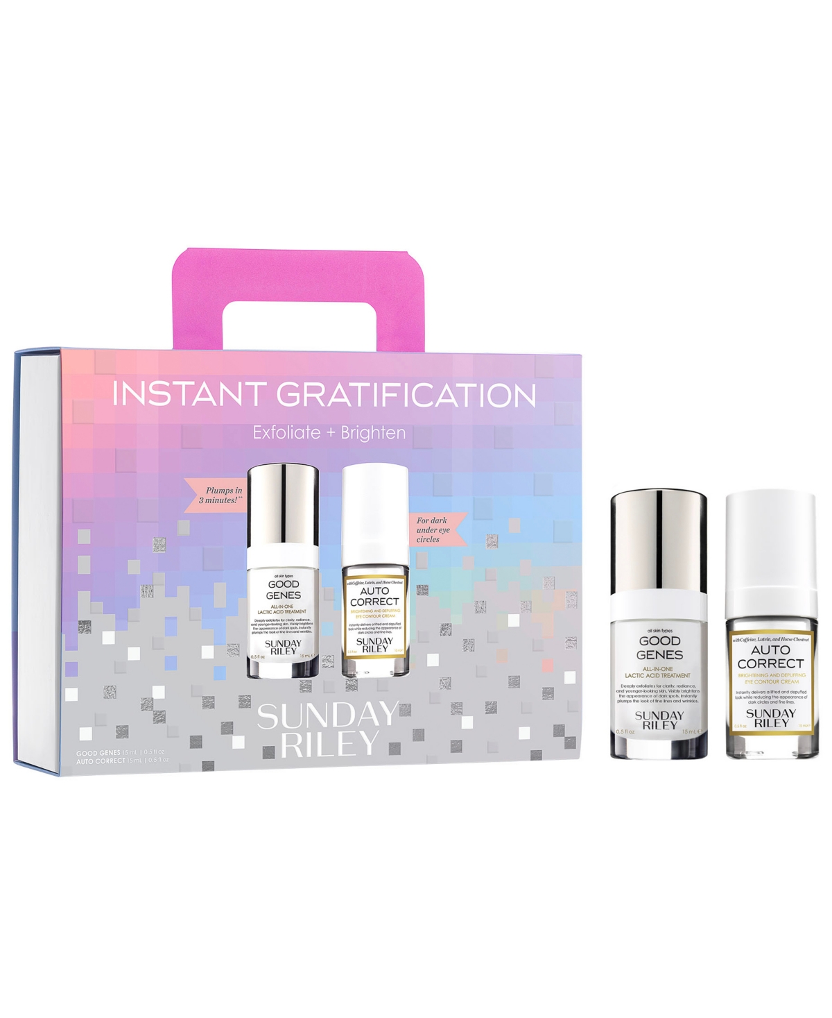 Sunday Riley 2-pc. Instant Gratification Exfoliate And Brighten Gift Set In Transparent