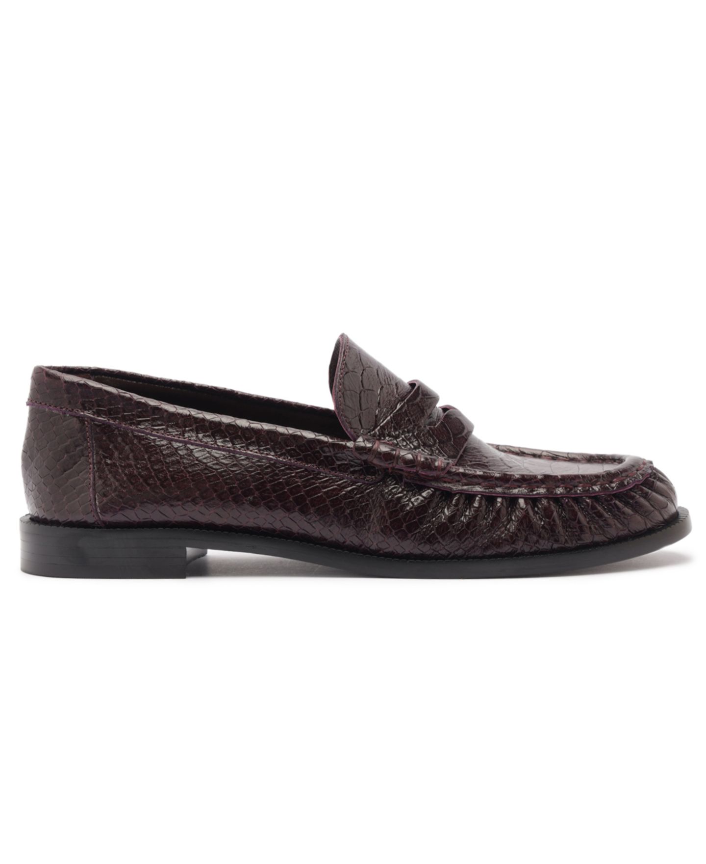 Женские туфли Schutz Tyche Slip-On, цвет: Тёмный сливовый — фото 2