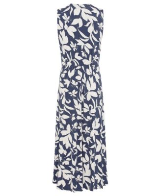 Women's Floral Print Maxi Dress