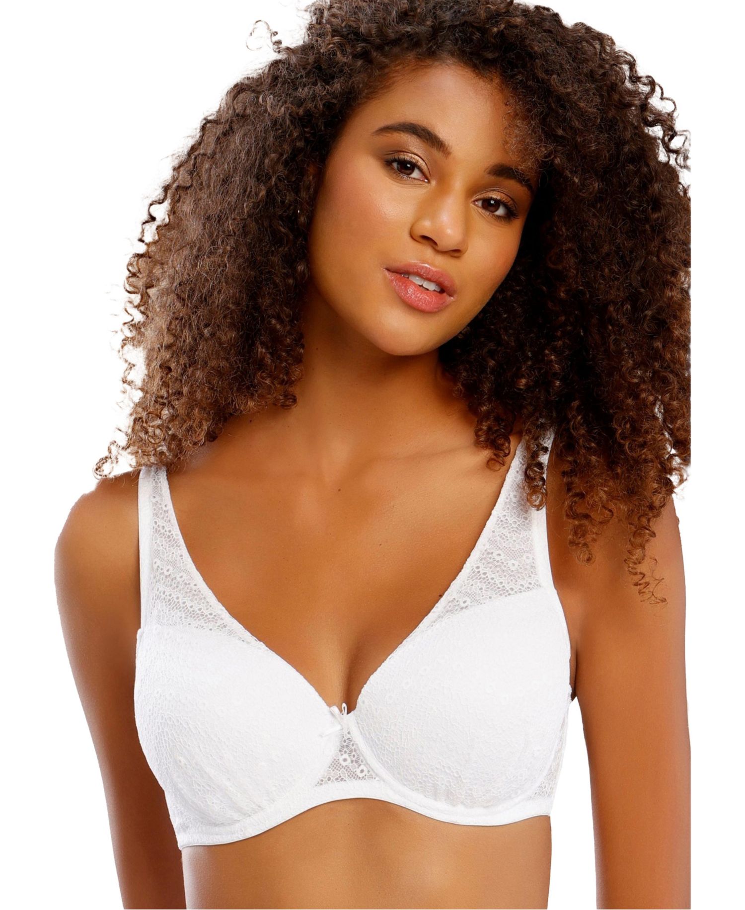 Women's Underwire Lightly Padded Plunge Bra