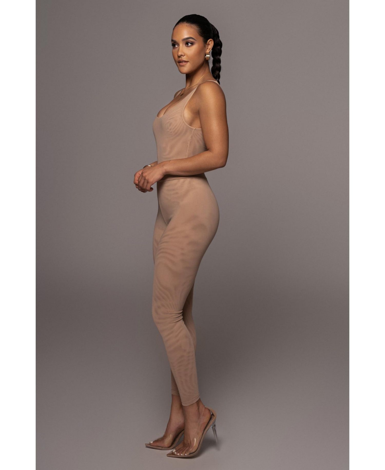 Women's Mesh Essentials Tank Bodysuit Undergarment