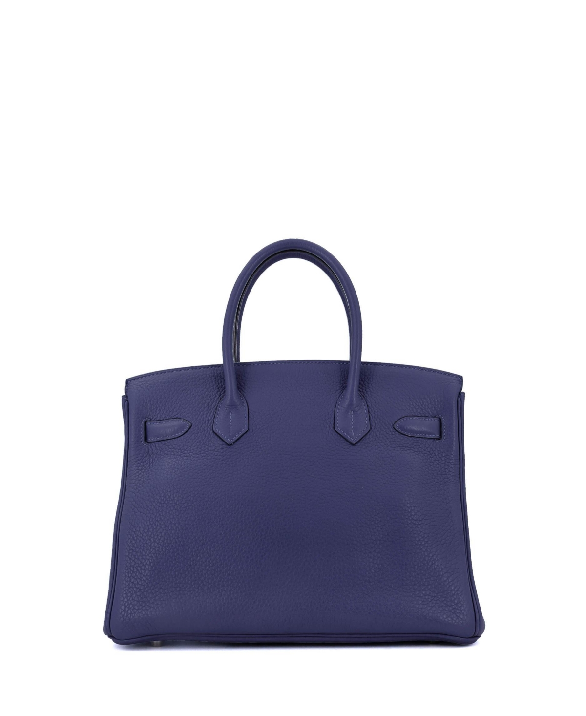 Pre-Owned Hermes Birkin 30 Handbag Clemence with Gold Hardware