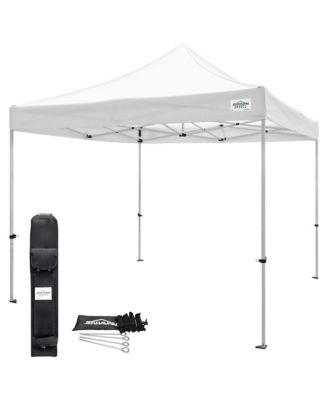 TitanShade 10 x 10 Steel Frame Portable Instant Canopy Kit, White