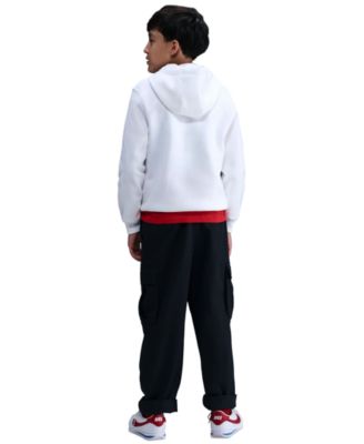 Big Kids Sportswear Club Fleece Chenille Logo Hoodie