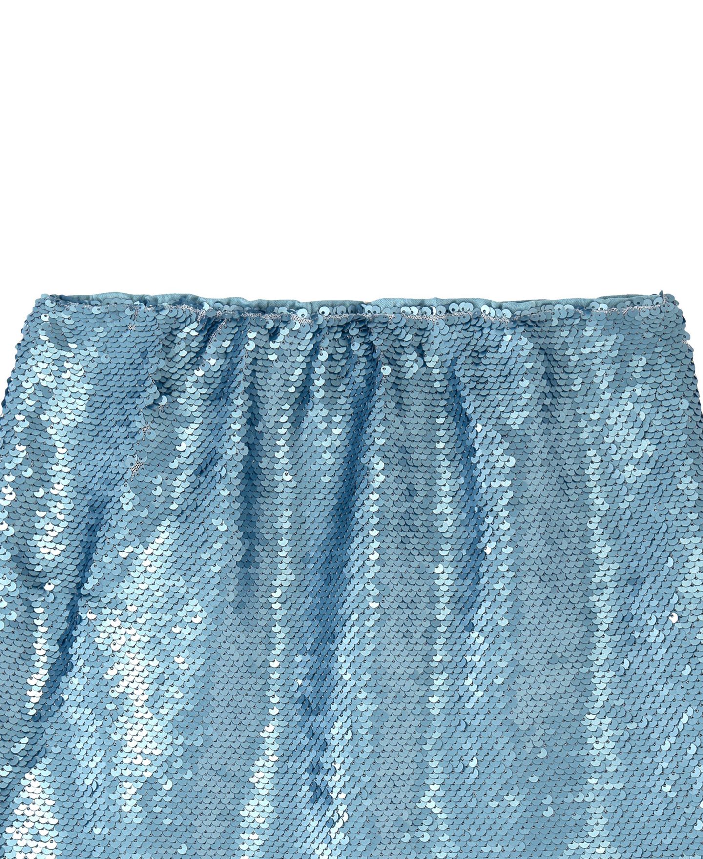 Детская юбка H by Habitual 7-16 Sequin Pull-On Mini, цвет: Светлый синий — фото 2