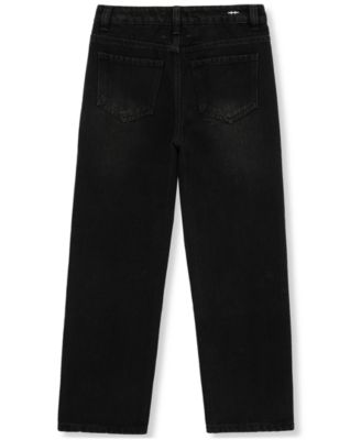 7-20 Heart Cutout Straight Leg Jeans