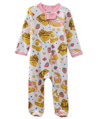 Baby Girls Scout 2-Way Zip Footed Sleep and Play Coveralls