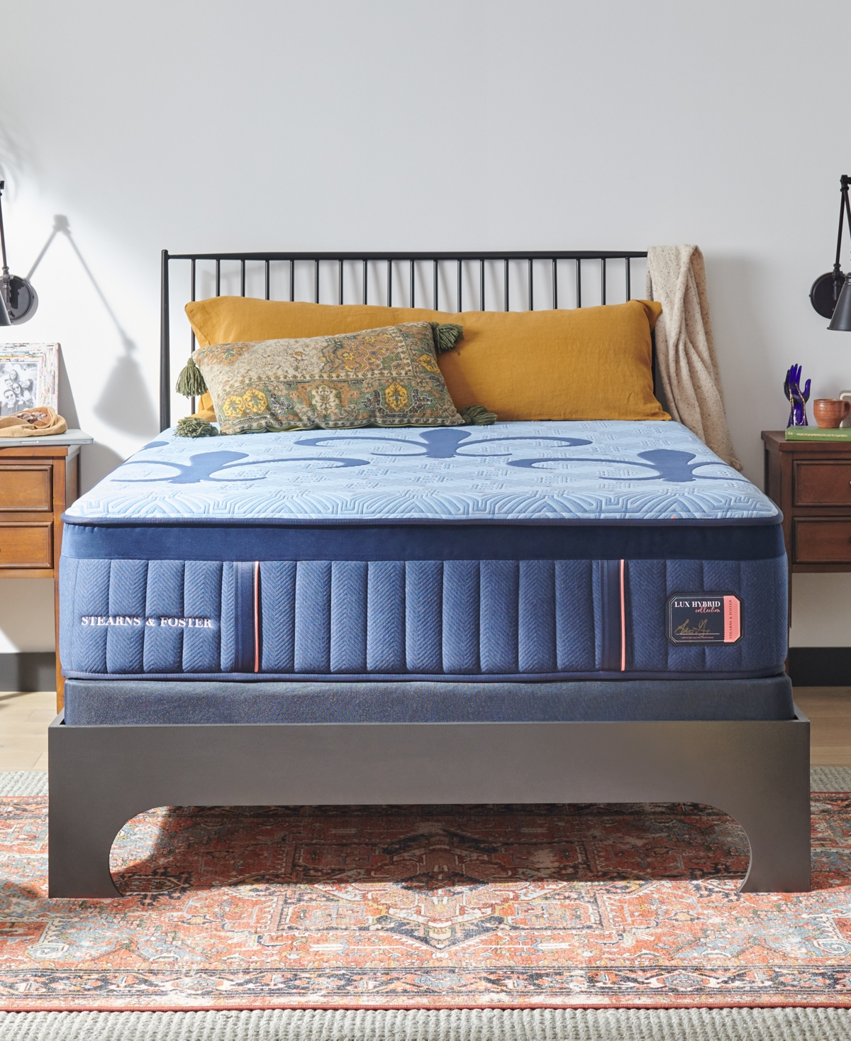 Stearns & Foster Lux Hybrid Elite 14.5" Soft Tight Top Mattress, California King In Transparent