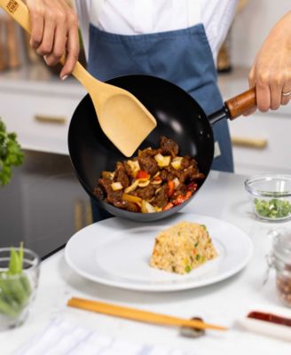 Ceramic Carbon Steel 9.5" Stir Fry Pan