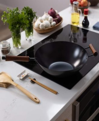 Ceramic Carbon Steel 14" Wok