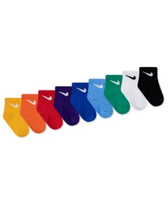 Baby and Toddler Girls' and Boys' Socks Gift Set, 9-Pack Set