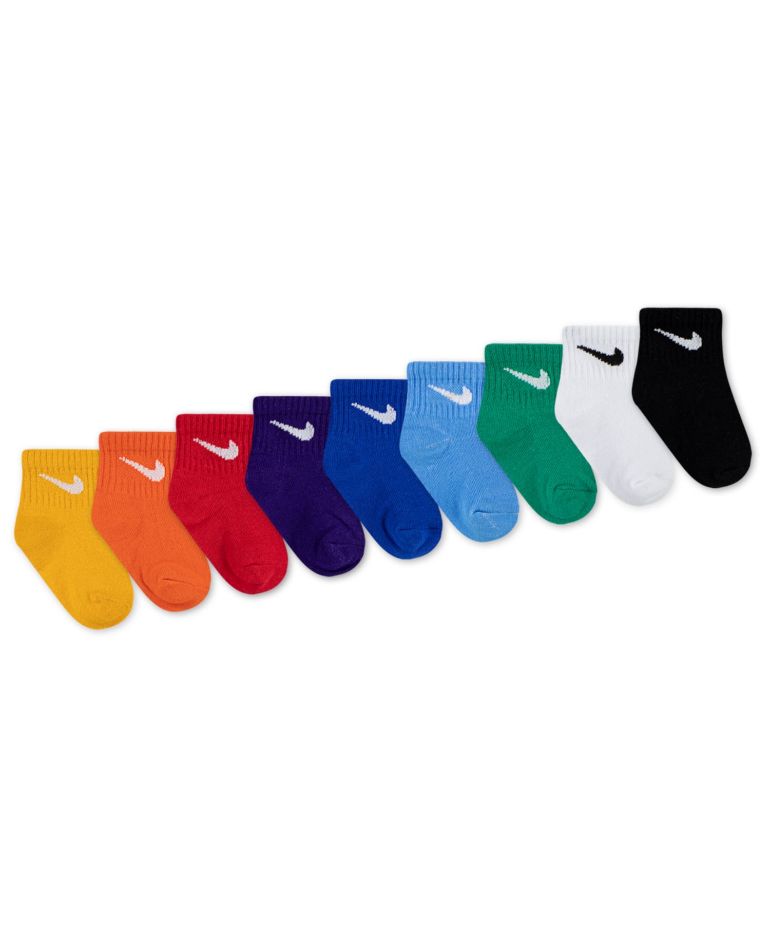 Toddler Boys' and Girls' 0M-4T Socks Gift Set, 9-Pack Set
