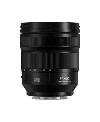 LUMIX S 24-60mm f/2.8 Lens for L Mount, Bundle with 77mm Filter Kit, Lens Case, Cleaning Kit and Lens Cap Tether